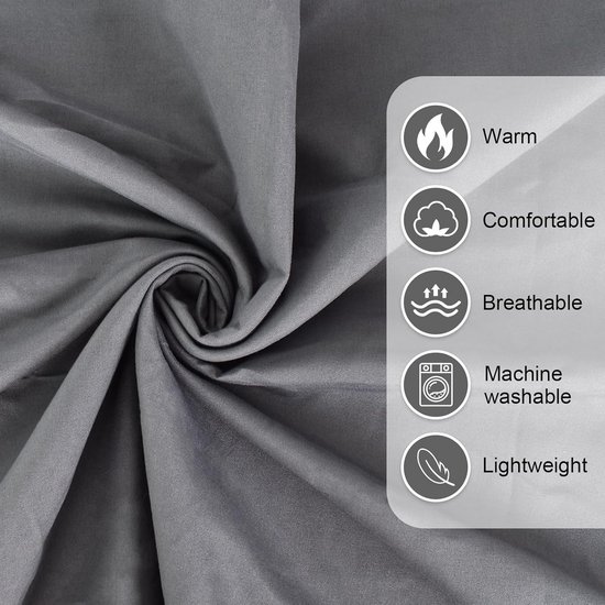 Lichte en Compacte Slaapzakvoering 90x220 cm voor Reizen en Kamperen — afbeelding 2