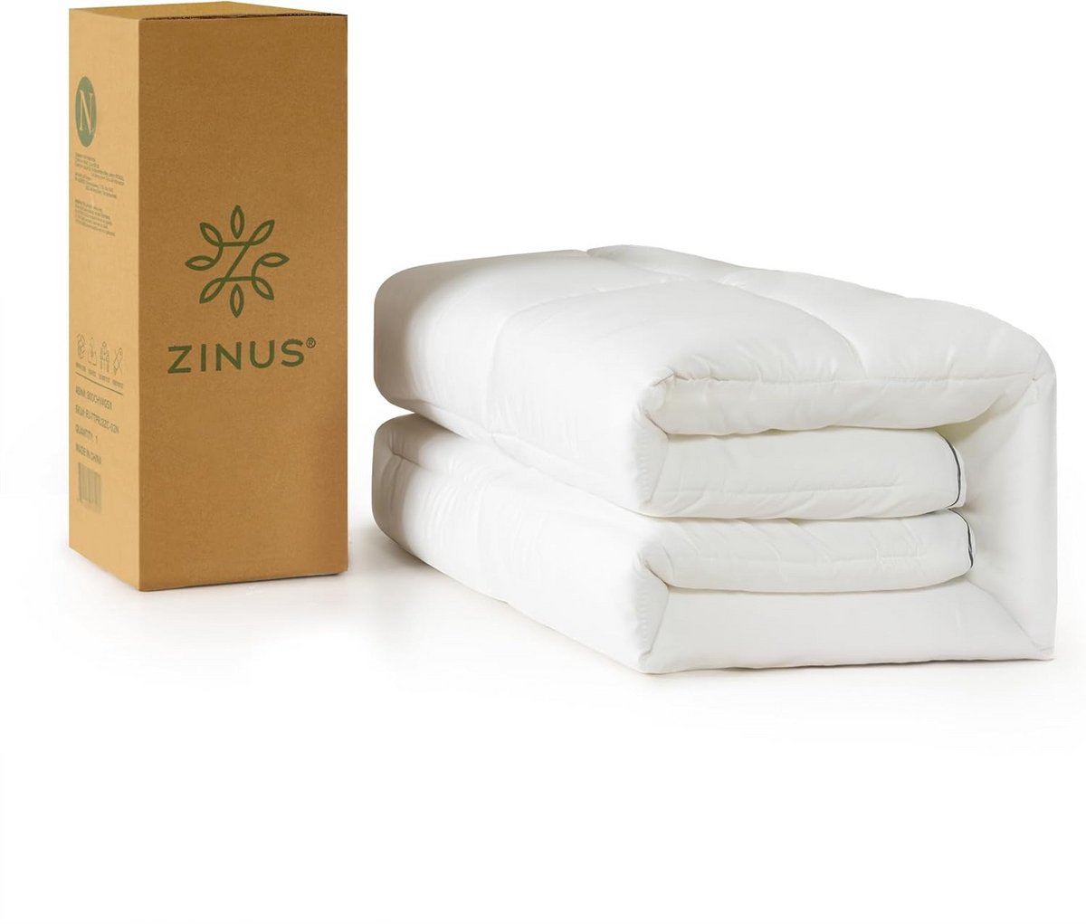 Traagschuim Matras Topper Wit 90x190 cm - Comfortabele Bedverhoger
