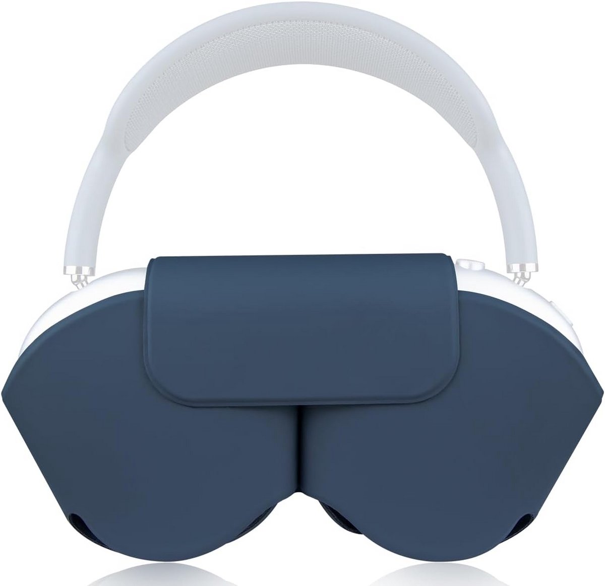 Draagbare Beschermhoes voor AirPods Max - Magnetisch PU-Leer met Energiebesparende Modus