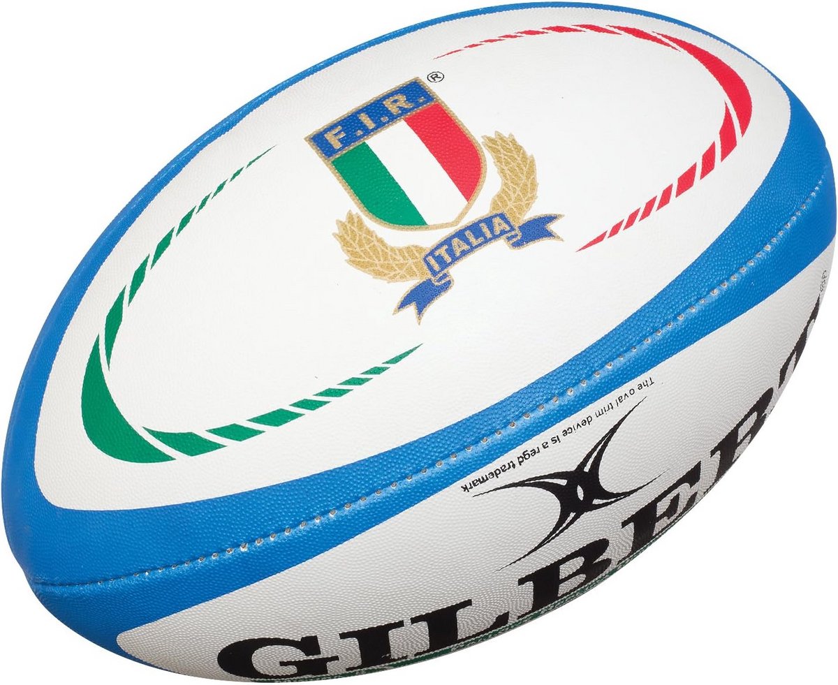 Italiaanse Replica Rugbybal Maat 5 - Duurzaam en Goede Grip
