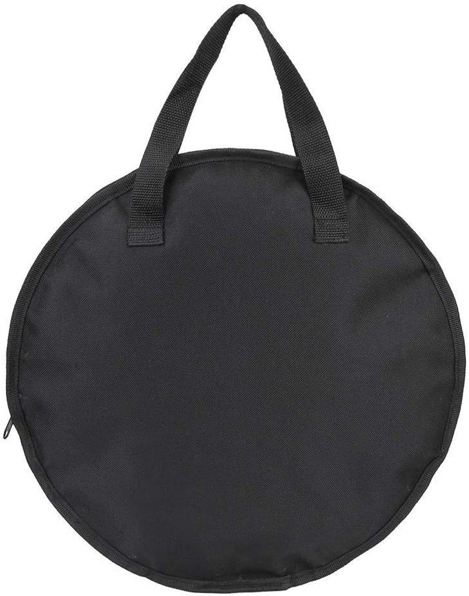 Draagbare Drum Oefentas voor Stil Drumstel Accessoires Zwart