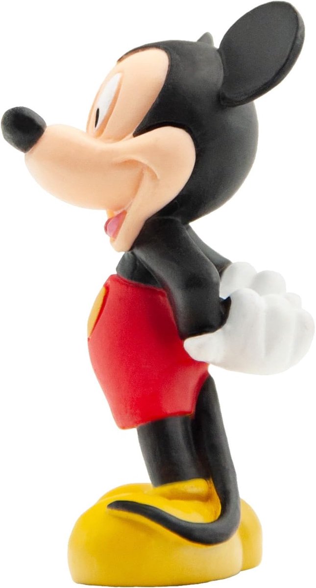 Bullyland 15348 – Speelfiguur en verzamelfiguur Mickey Mouse uit Disney – ca. 7 cm – levensecht en detailrijk vormgegeven – ideaal als taartfiguur en klein cadeautje voor kinderen vanaf 3 jaar. — afbeelding 3
