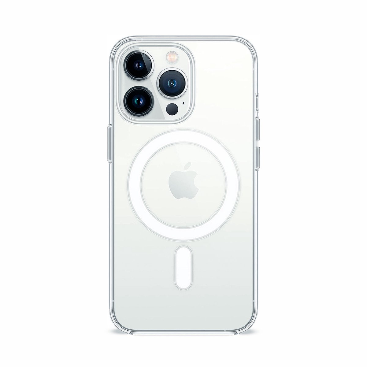 iPhone 15 Pro Max hoesje - Transparant hoesje / Starcase Doorzichtig / Clear Case / iPhone hoesje met Magsafe