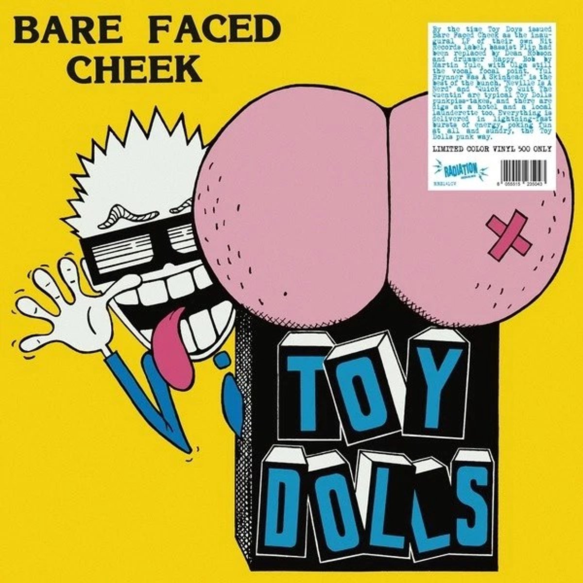 Toy Dolls - Bare Faced Cheek (LP) (Coloured Vinyl)