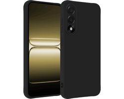 Hoesje - Geschikt voor OnePlus Nord 5 - Sterk & Shockproof - Hoes Cover - Siliconen Case - Telefoonhoesjes - Zwart