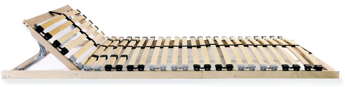 Tweepersoonsbed | Dubbelbed | Volwassenenbed | Lattenbodem met 28 latten 7 zones 120x200 cm