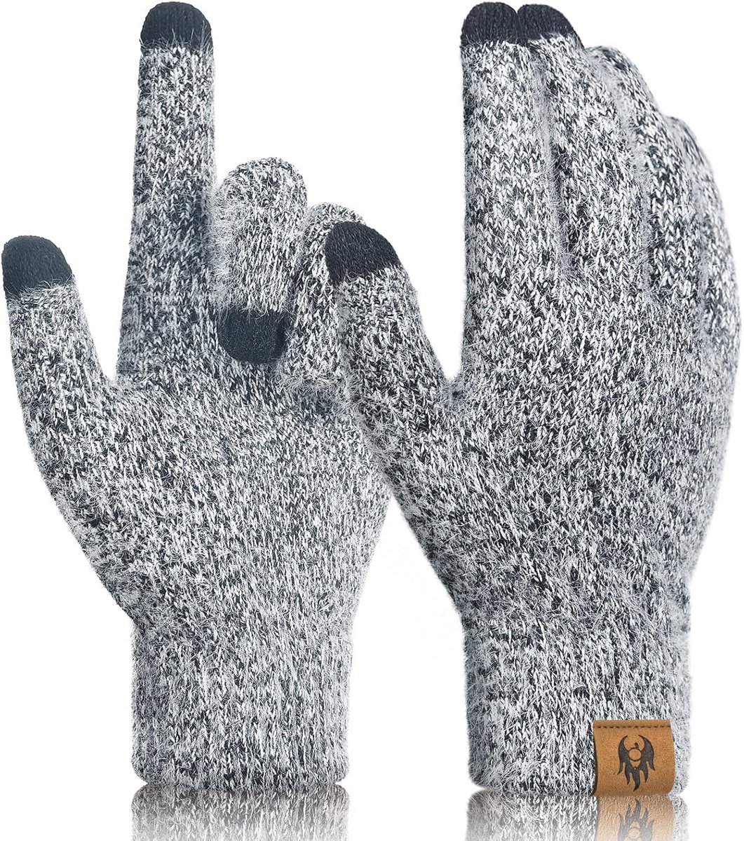 Warmste Winterhandschoenen voor Dames en Heren - Thermische, Gebreide, Elastische Handschoenen voor Buitensport