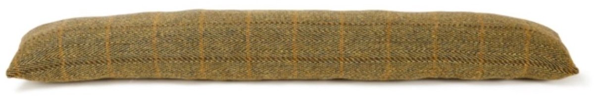Tochtstopper Olijfgroen & Bruin Ruit – Tweedmill – 16x80 cm