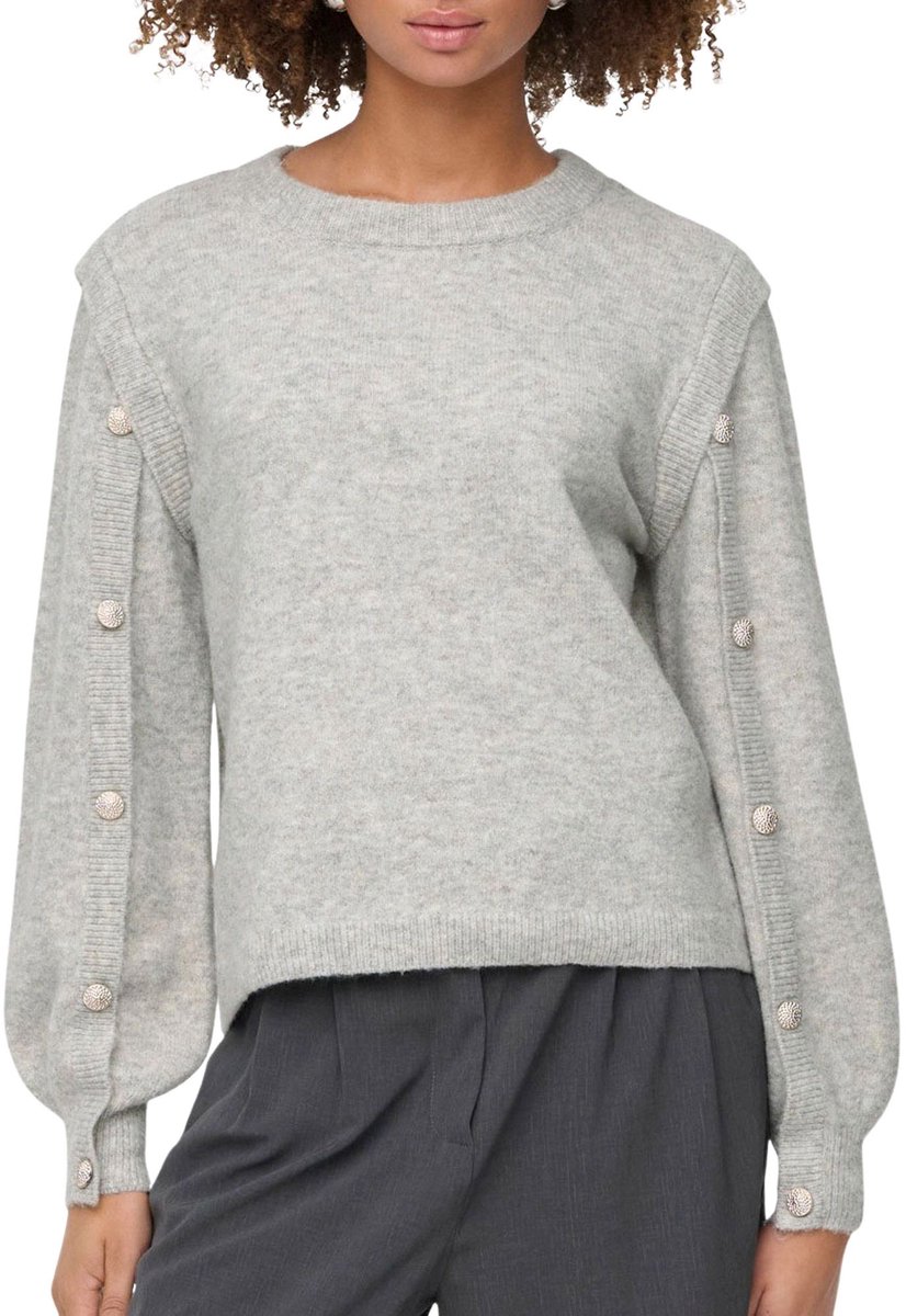 Only Rene Life Button Sweater Dames - Maat S
