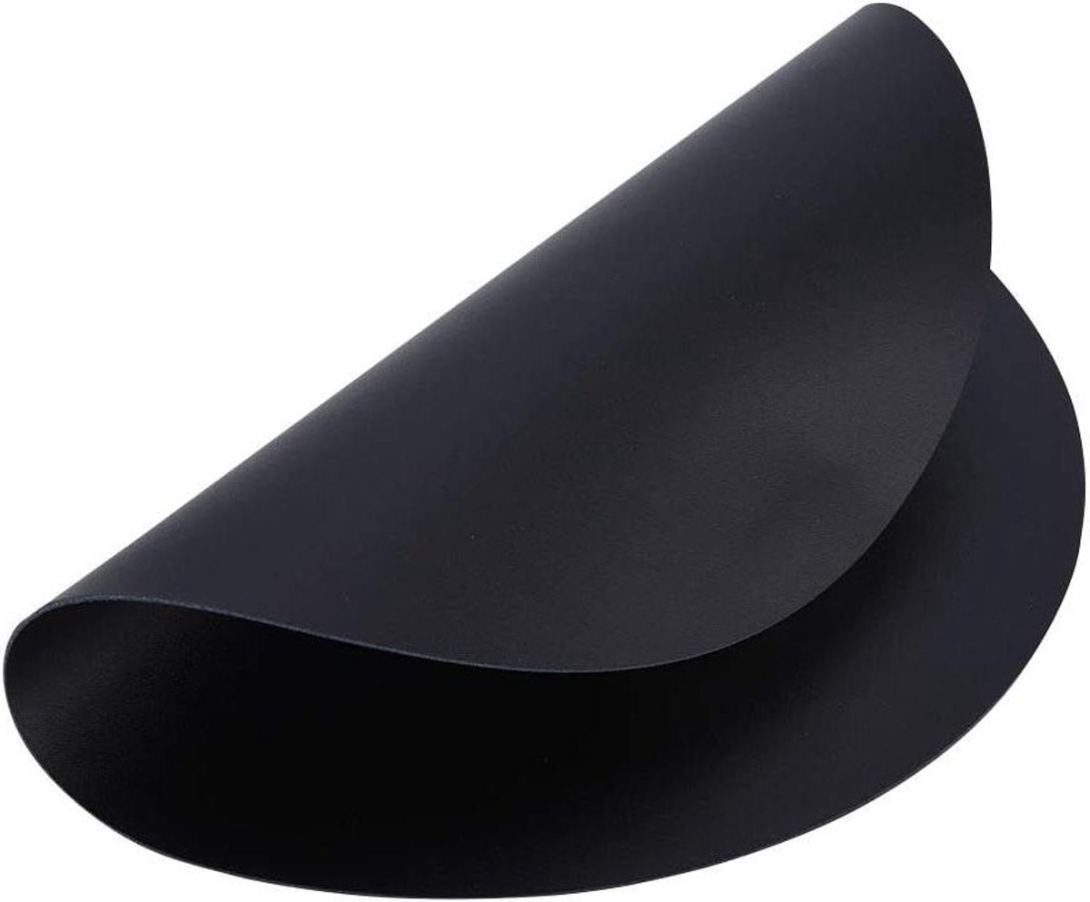 Provento - Echt Lederen Record Slipmat voor Statische Draaitafel - Zachte Mat (1,5 mm dik) met Anti-statische Eigenschappen