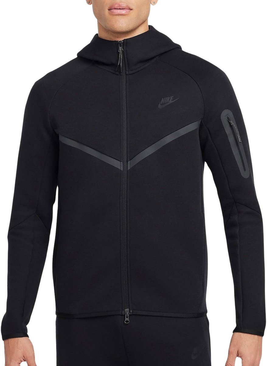 Nike Tech Fleece Hooded Sweatvest Heren Zwart