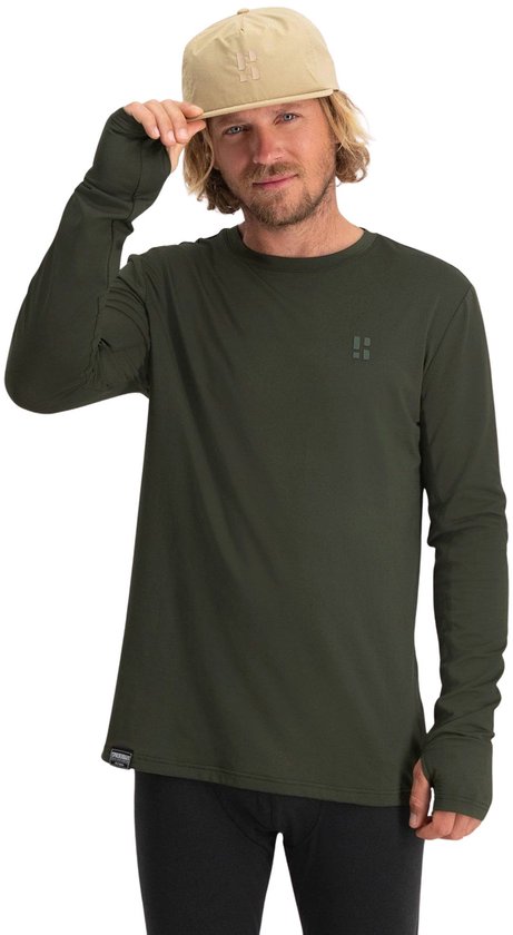 Pull léger à manches longues Four Seasons pour hommes | Vert