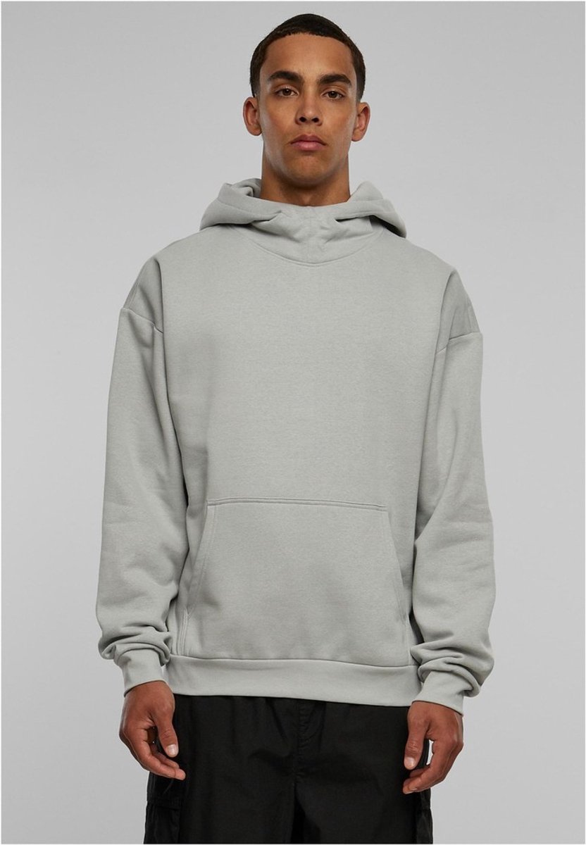 Urban Classics High Neck Hoodie/trui S Grijs