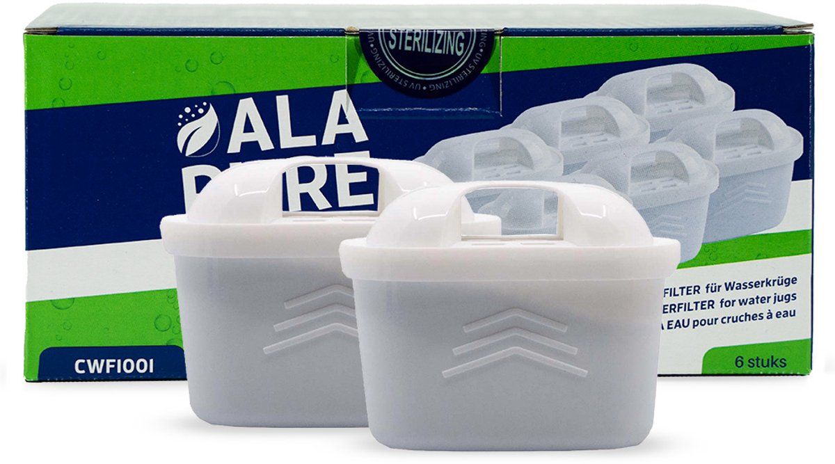 Alapure Waterfilter geschikt voor Siemens 463675 (6-pack)