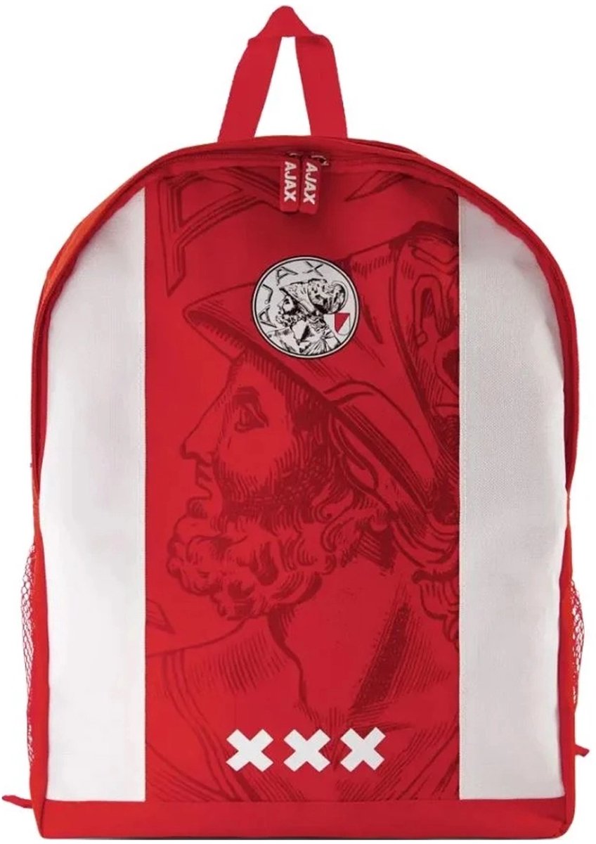 848x1200.jpg Rugtas wrw medium oud logo in de kleur rood. - Afbeelding 1