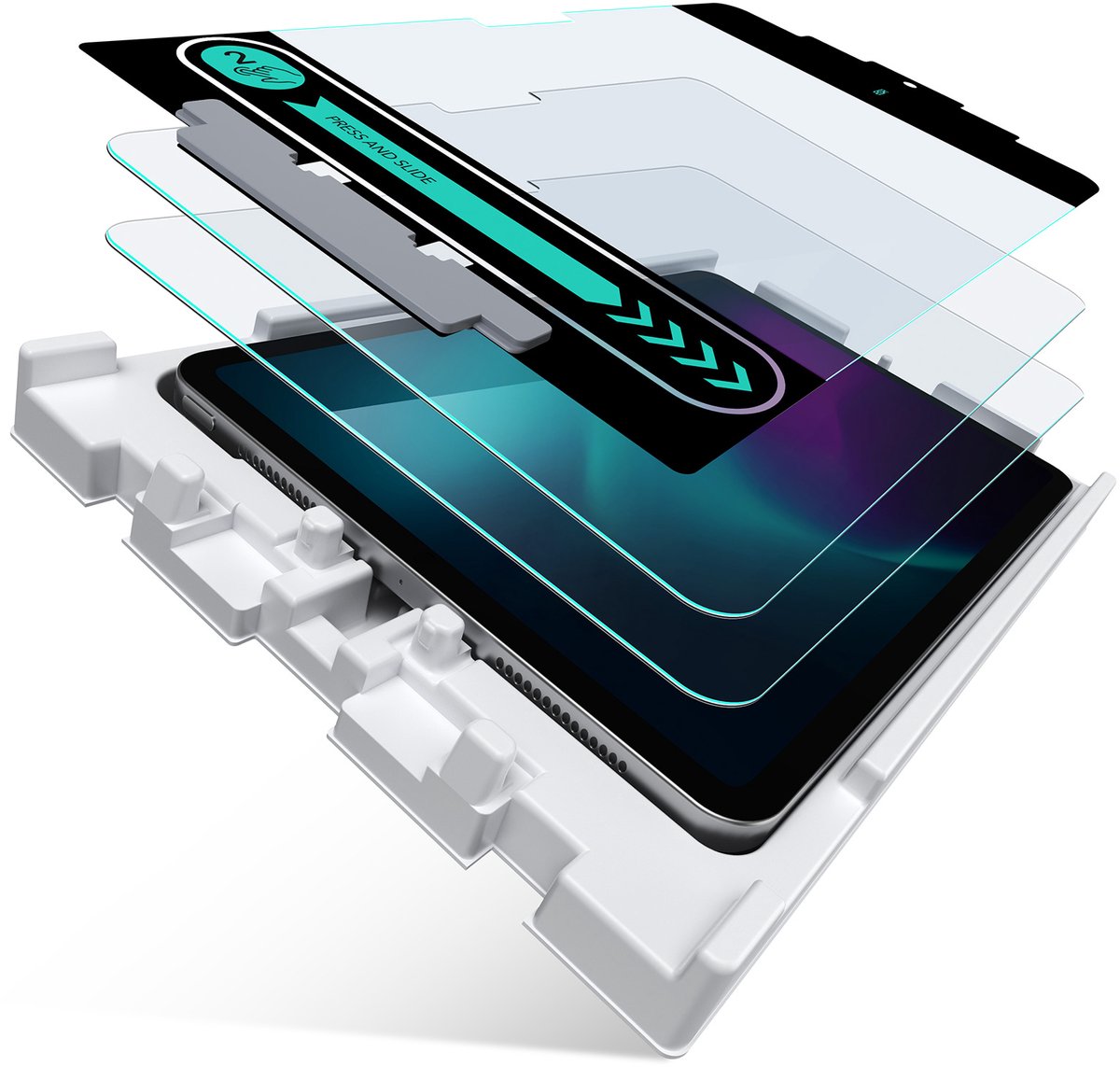 ESR - Armorite - gehard glas voor iPad Pro 13'' - 2024 - 2 - st.