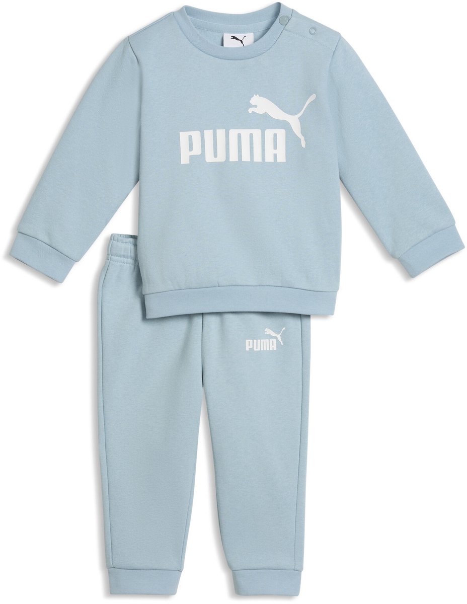 PUMA MINICATS ESS Crew Set FL INF Unisex Trainingspak Seafoam Seafom