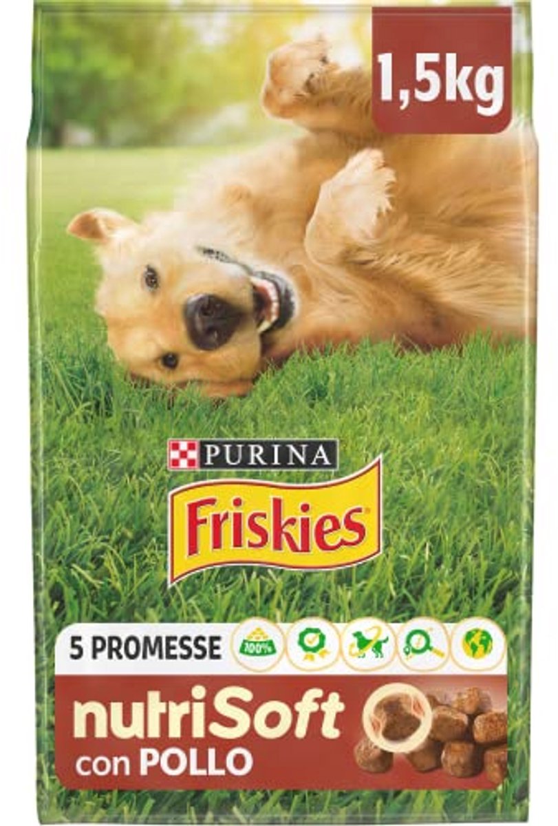 Droogvoer voor honden met kip - 6 verpakkingen à 1,5 kg
