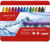 Caran D'ache Neocolor II - Wateroplosbare artist pastel - 15 stuks