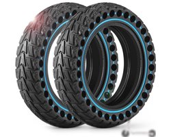 Monuary 2 Stuks Banden 50/75-6.1 voor Elektrische Step, Tubeless Band Ook Compatibel met Maten 8,5 x 2,0 en 8 1/2 x 2, Lekbestendig, Geen Onderhoud Nodig