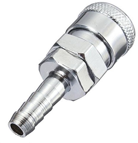 Gasslang Mondstuk met Quick Release-connector 8 mm voor BBQ en Caravans — afbeelding 2