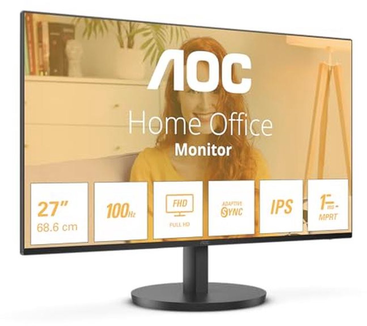 27 inch Full HD LED beeldscherm 1920 x 1080 pixels