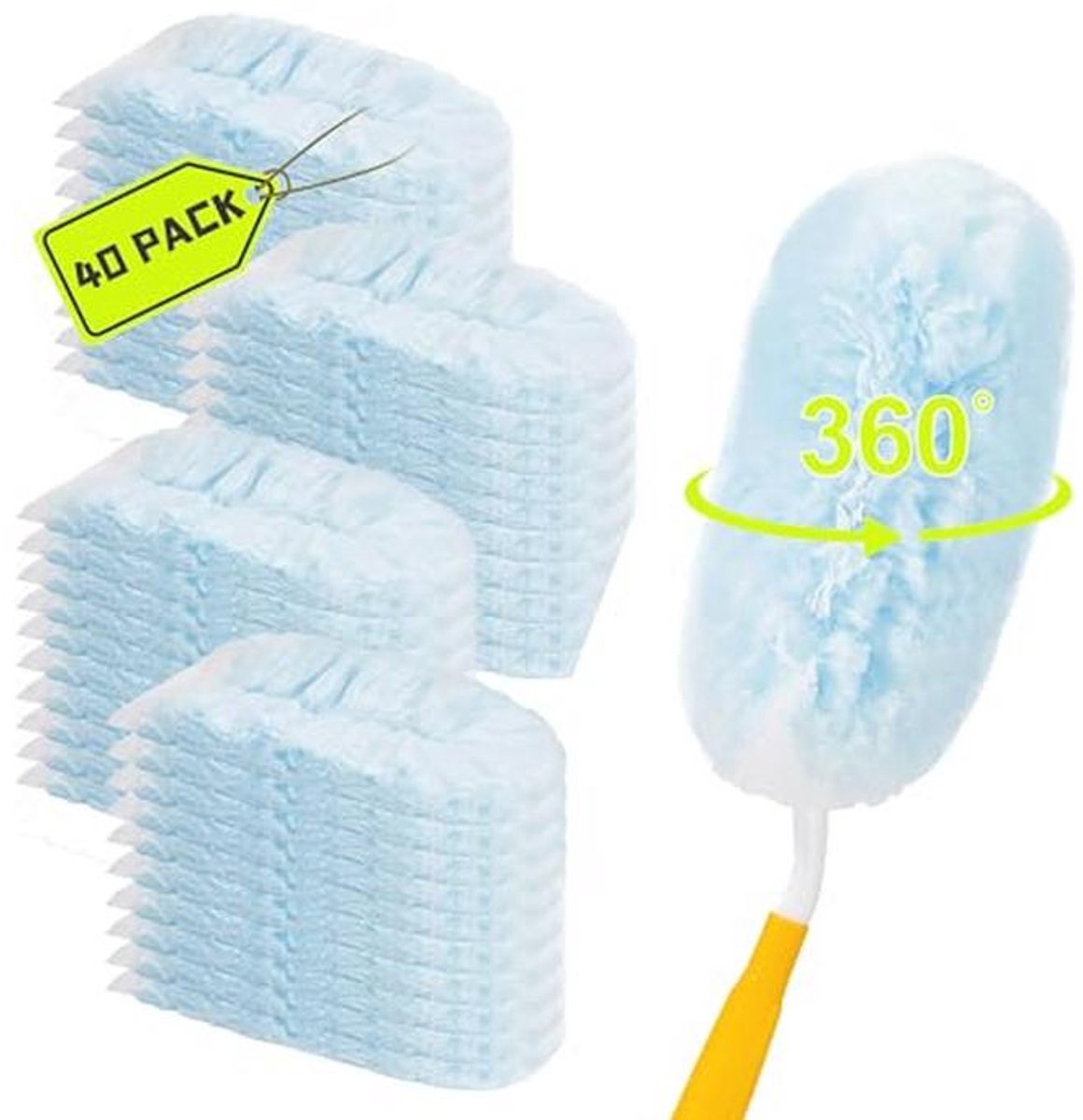 Duster navullingen voor 360 Heavy Duty - 40 Stuks