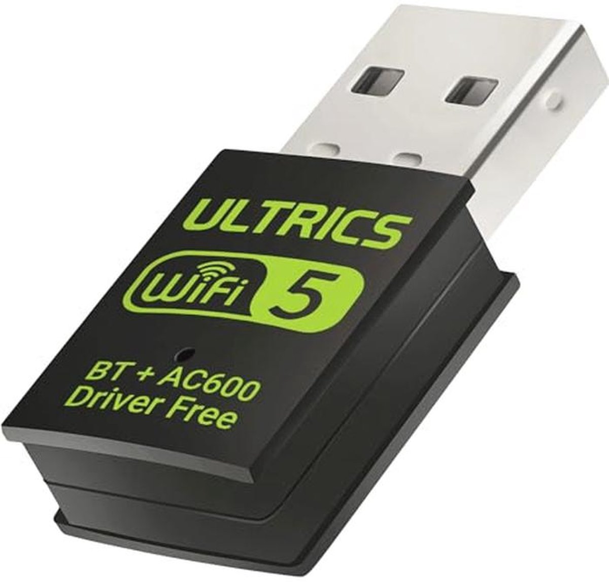 USB WiFi Adapter 600 Mbps Dual Band 5GHz/2.4GHz Draadloze Netwerkadapter voor PC en Laptop