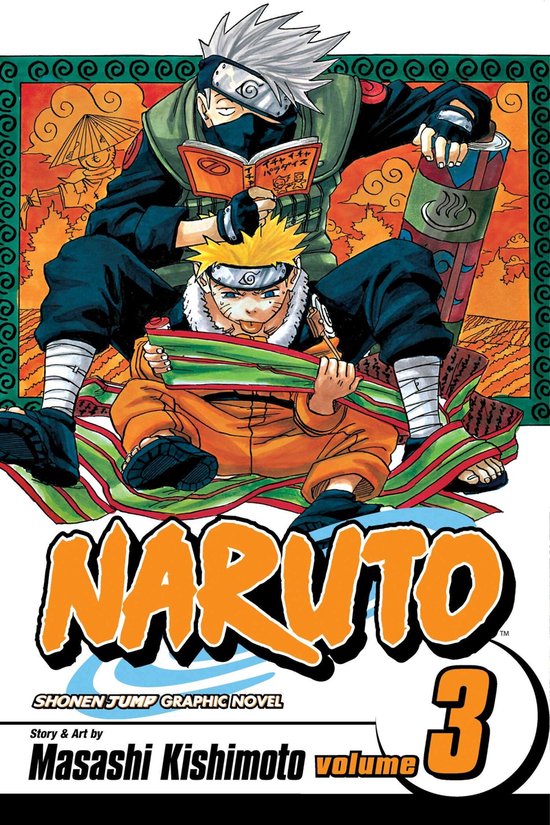 Naruto Vol 3 - cover