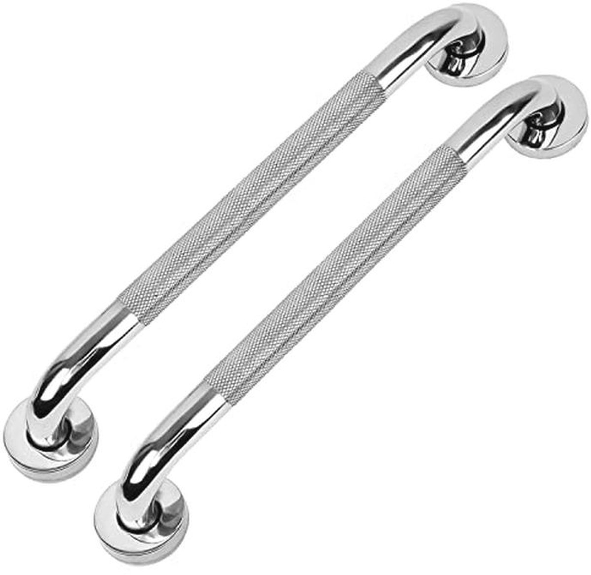 Anti-slip Douchebeugel Handvat - 40 cm RVS Grab Bars voor Badkamer Veiligheid