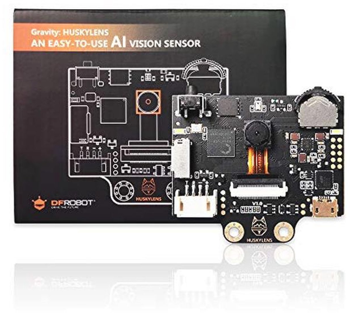 Slimme AI Machine Vision Sensor voor Object Tracking met Camera voor Arduino en Raspberry Pi