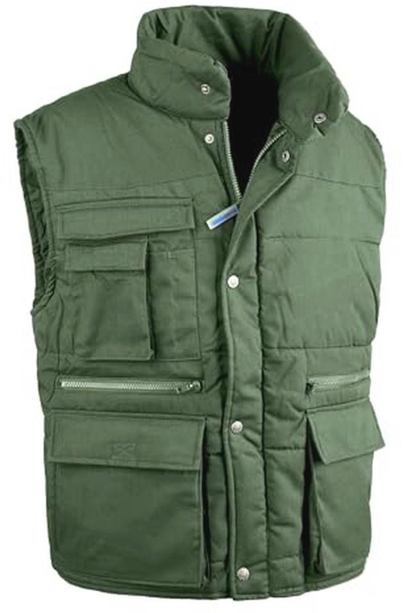 Groene cardigan Antares - L