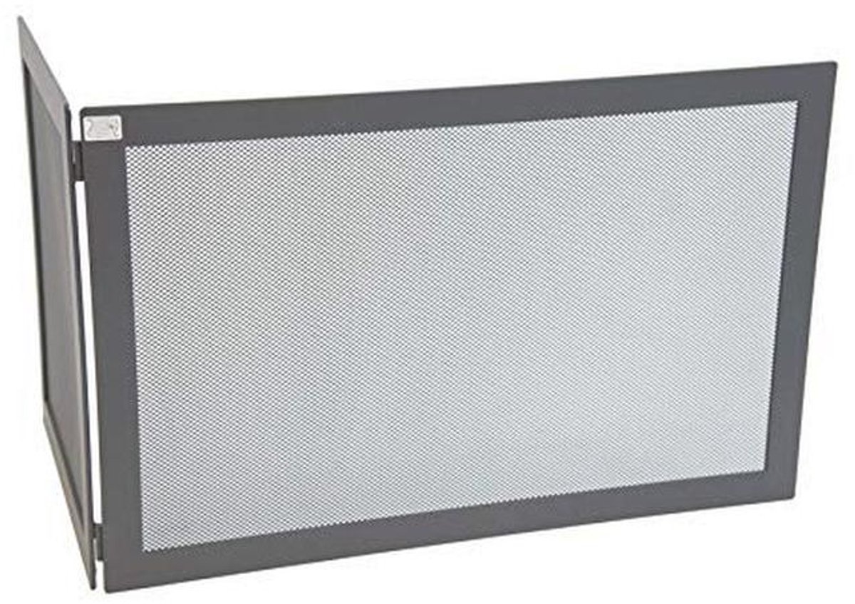 Smeedijzeren Hoekbordjes voor Open Haard - Vonkbescherming 70 x 40 x 45 cm