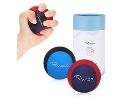 Anti-stressballen set voor handtherapie en revalidatie - 2 stuks