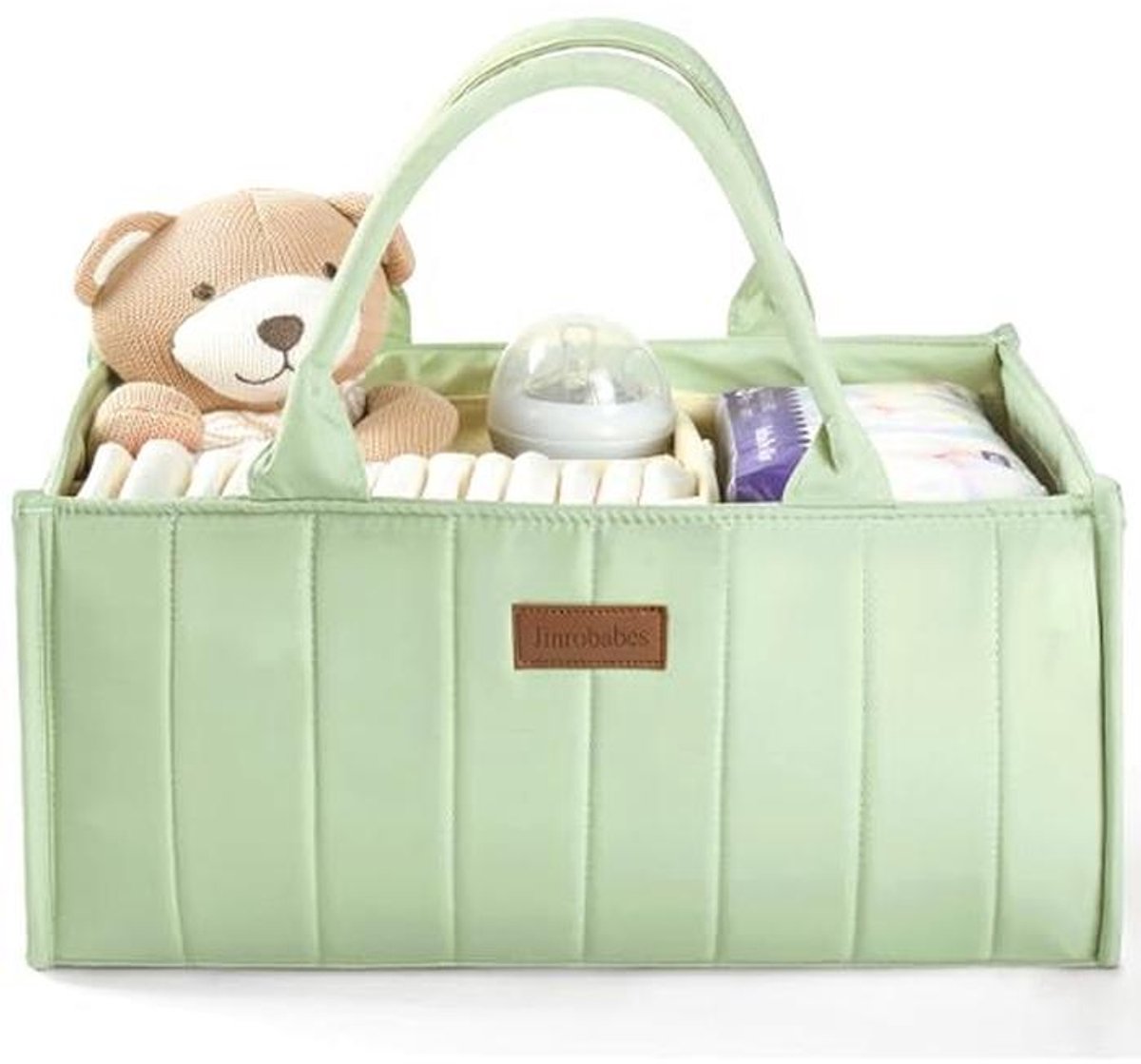 Organisatie voor Luiers: Diaper Caddy voor Babykamer, Ideaal voor Baby Shower Cadeau