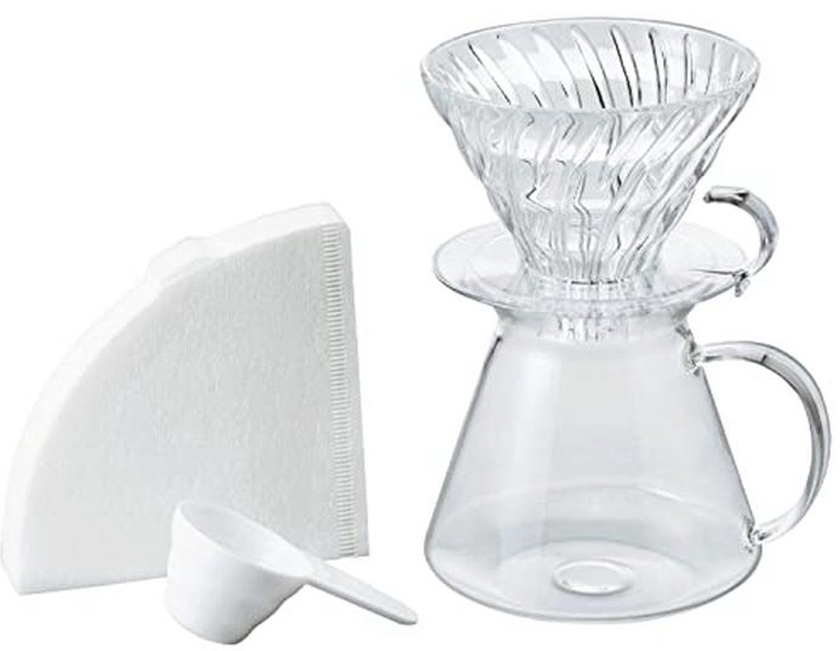 V60 Zetset van Glas - 600 ml