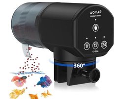 Automatische voederdispenser voor aquarium - 200 ml - Voederautomaat voor vissen