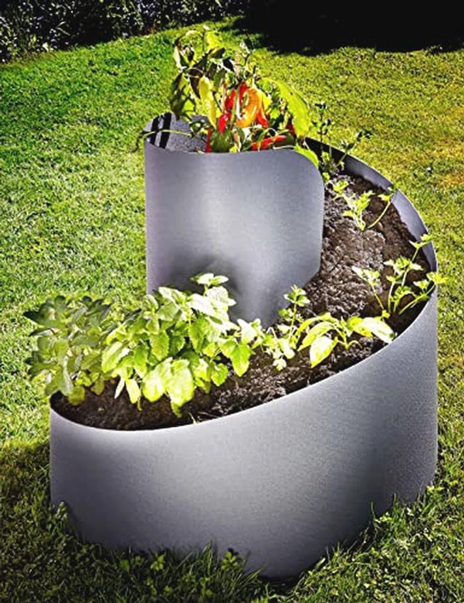 Kruidenspiraal 35 cm x Ø 55 cm - Ruimtebesparend Kruidensysteem voor Tuin en Balkon