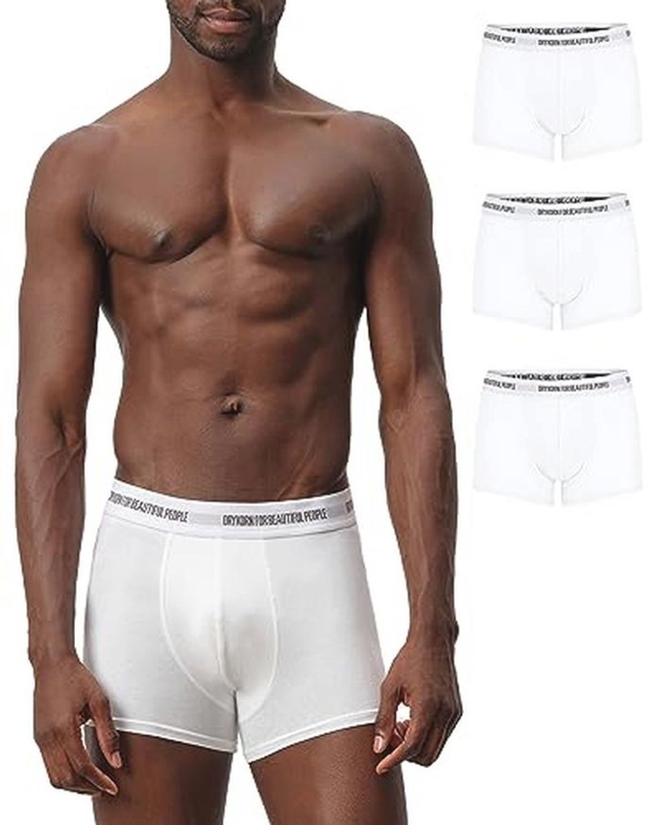 Heren Boxer Shorts Katoen 3-Pack Comfort Fit Maten S-XL