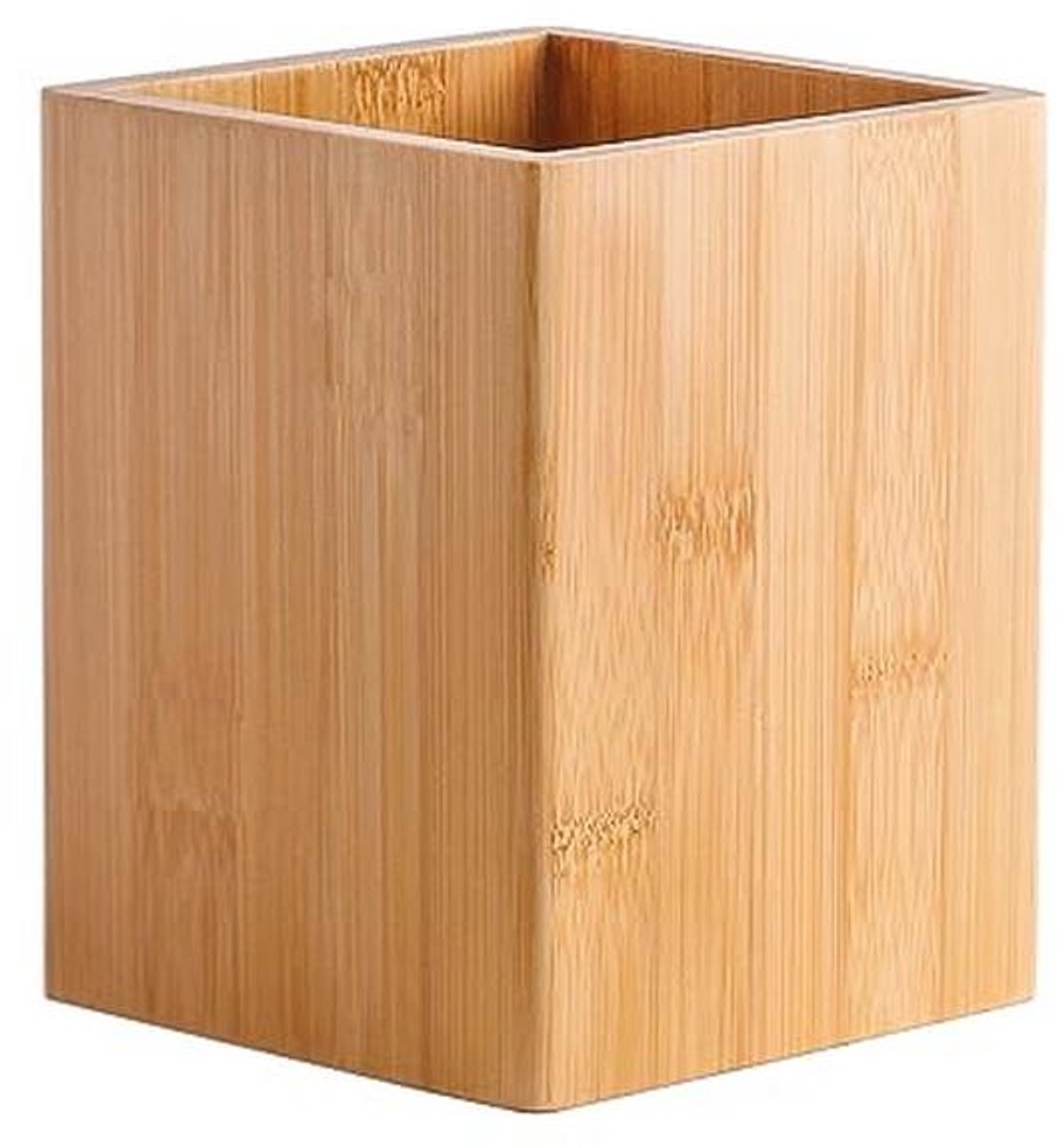 Houten Bamboe Keukengereedschaphouder - Modern Kookgerei Organizer Voor Aanrecht