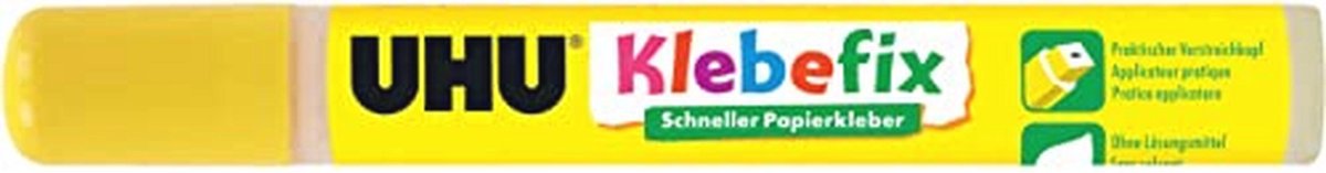Zelfklevende papierlijm in stiftvorm - Milieuvriendelijk en transparant, ideaal voor school en hobby