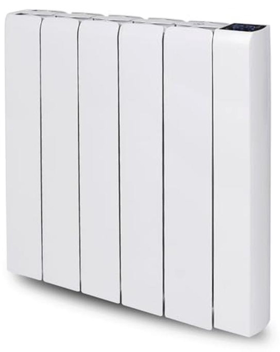 Keramische Traagheidsradiator 1500W met 7-daagse Timer en LED Thermostaat