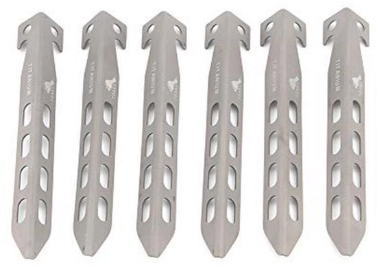 COM-FOUR® 50x tentharingen van staal - lange en robuuste grondharingen voor kamperen en buiten - ideaal voor normale en harde grond