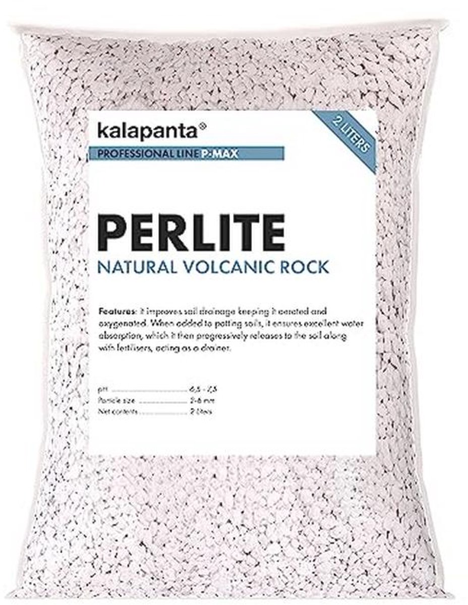 Perlite voor Tuinieren en Huishoudelijke Planten - 2 L