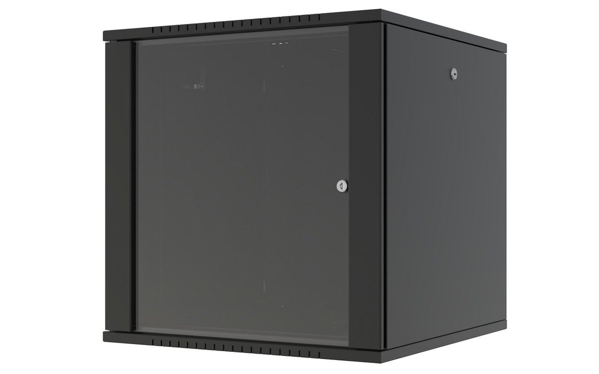 Lanview RWF12U66BL rack 12U Wandrek Zwart