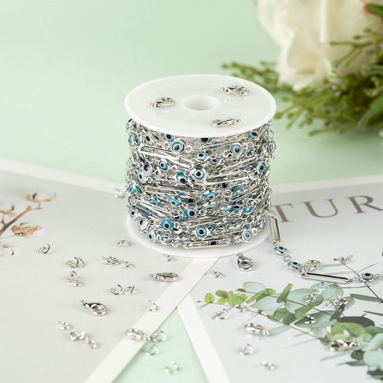 Zilveren schakelketting | Kettingen