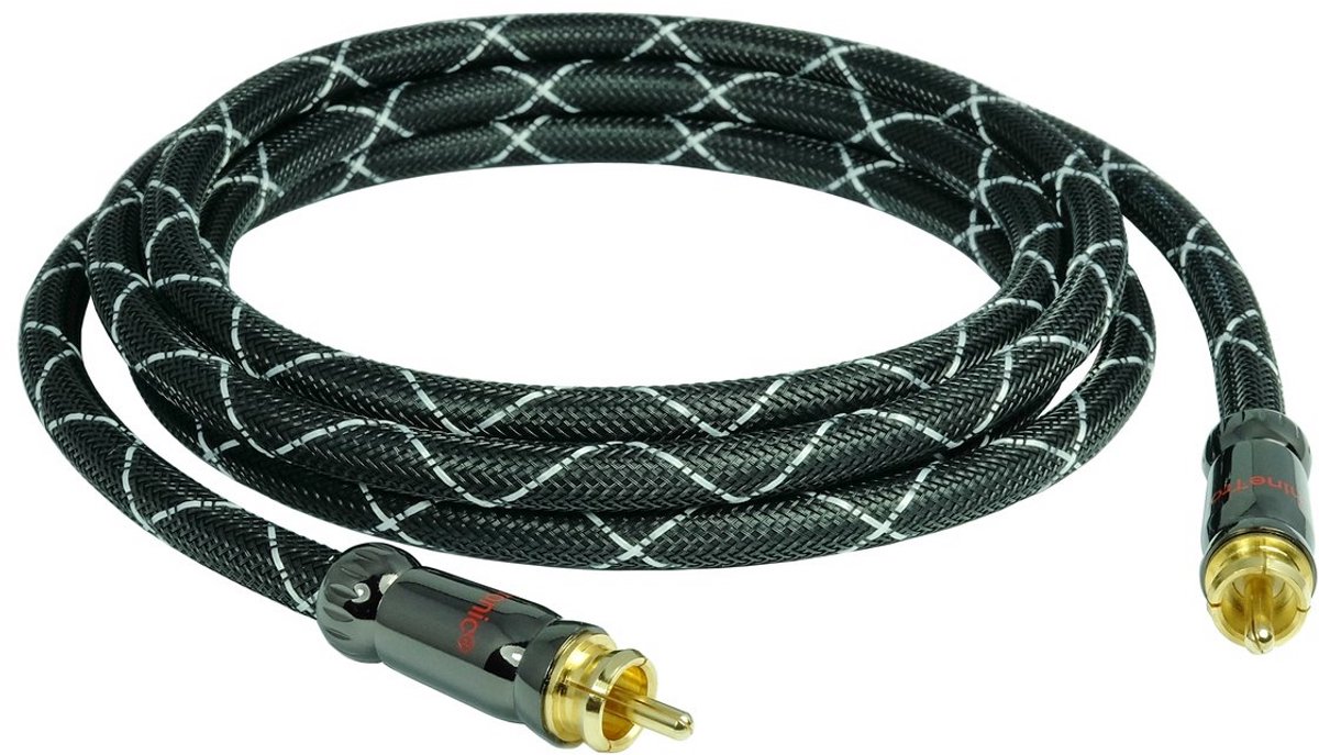Subwooferkabel 10 Meter voor Actieve Subwoofers