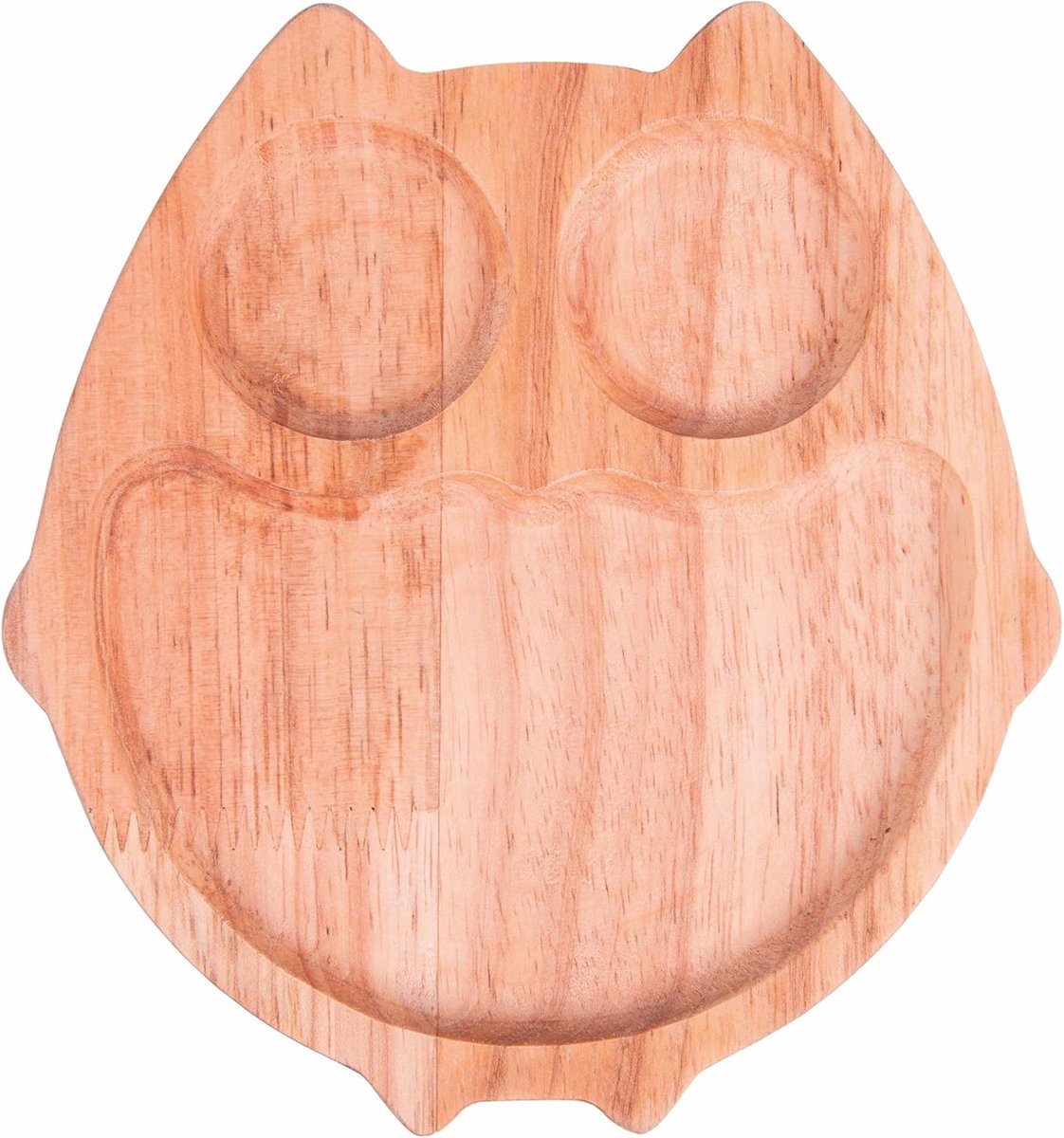 Houten Uil Bord of Snijplank 17x16 cm Natuurlijk Design