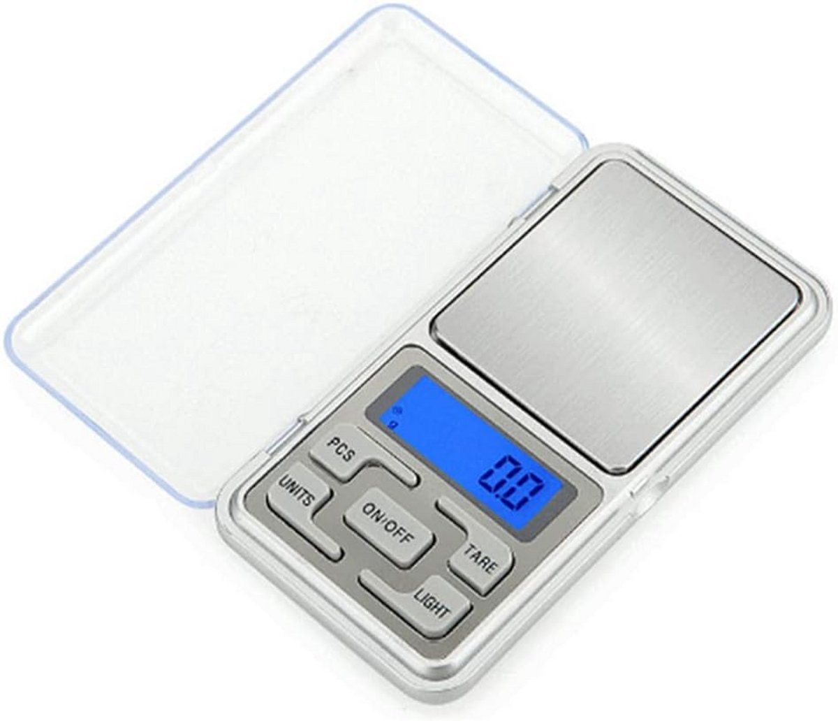 Digitale Precisie Mini Weegschaal 200g x 0.01g Zakweegschaal voor Goud en Sieraden