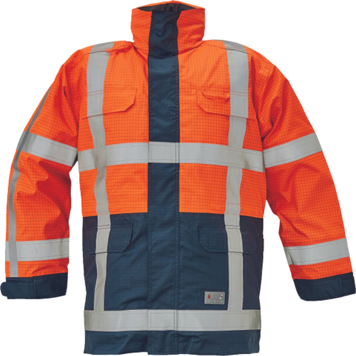 SafeWorker HUMBER high-vis multinorm parka 03310023 - Oranje/Marine - M